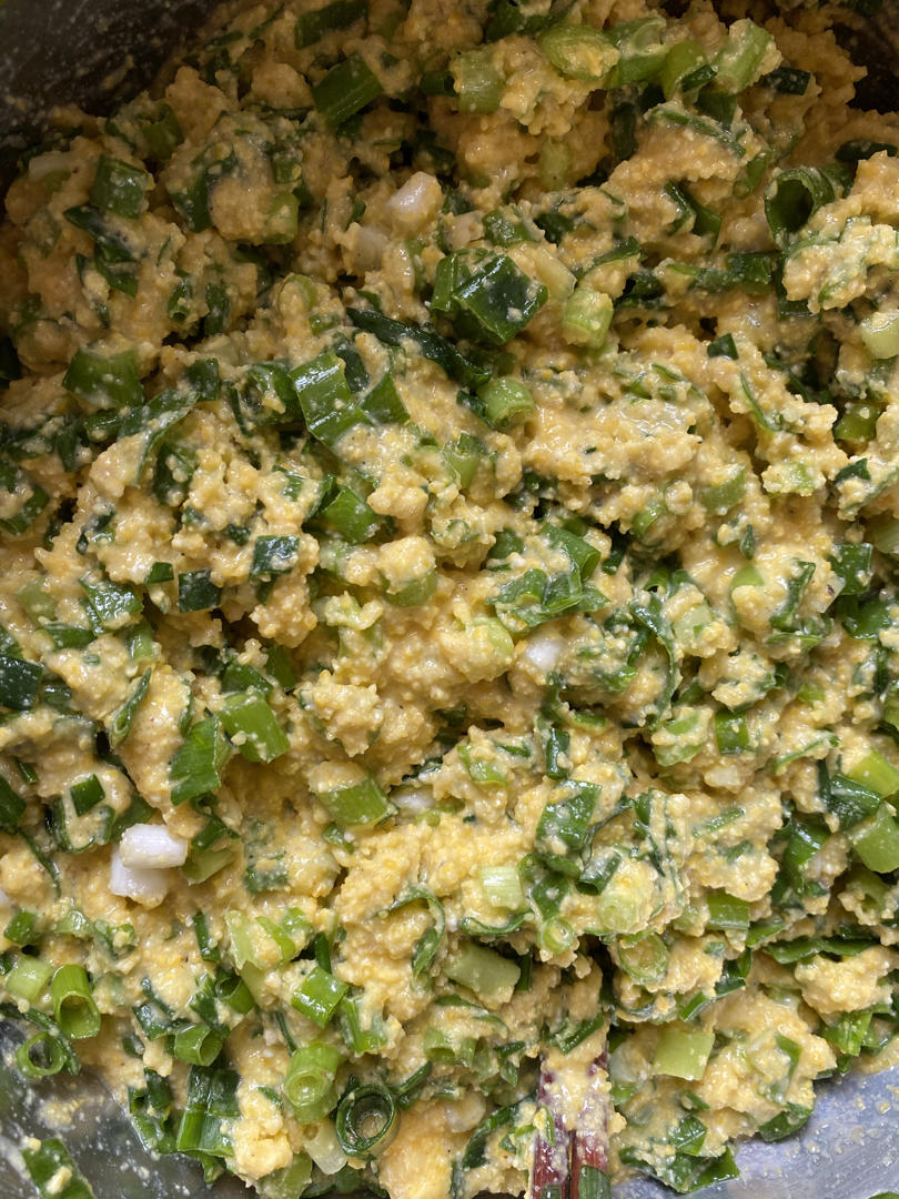 简单！一看就能学会的！玉米面饼子