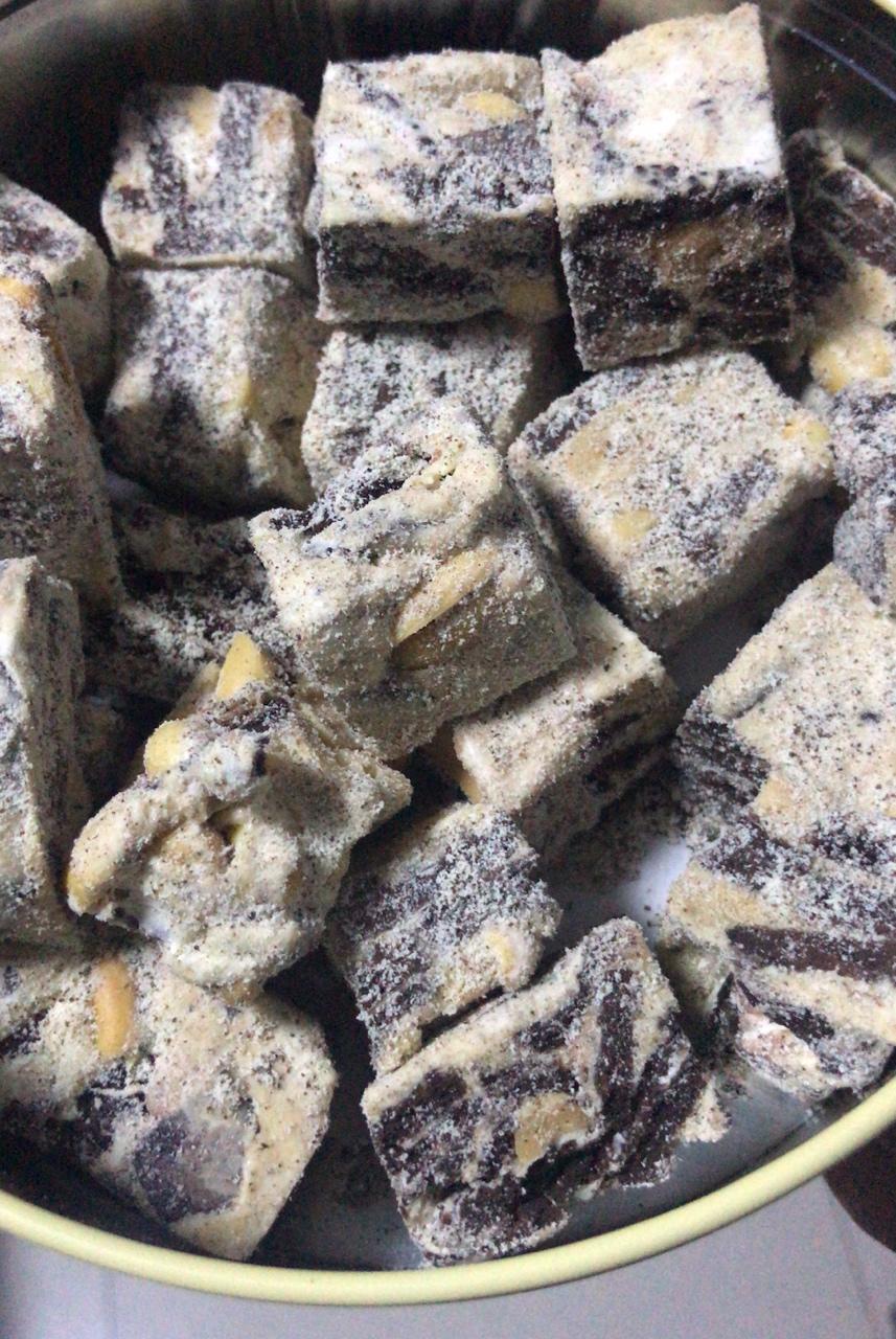多种口味的雪花酥