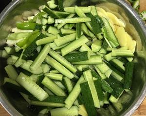 黄瓜小菜、小咸菜、开胃菜、凉拌黄瓜菜的做法 步骤12