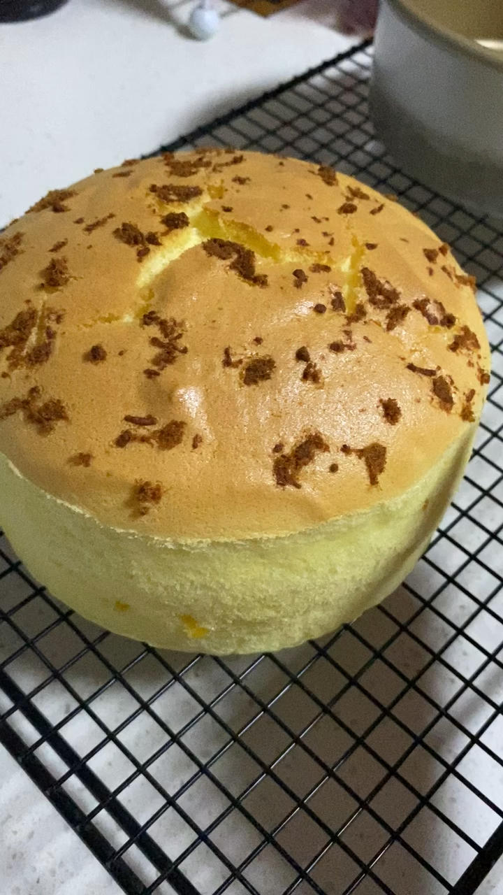 香葱火腿芝士古早味蛋糕（爆浆早餐蛋糕）