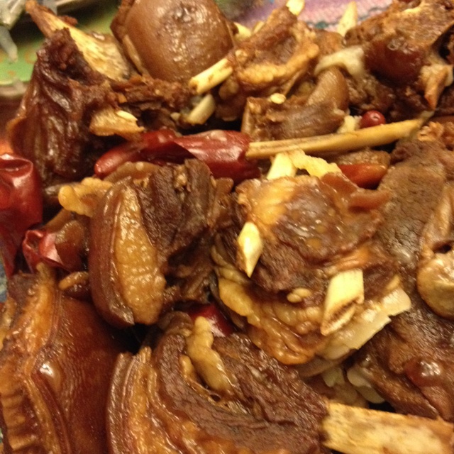 红焖羊肉炖胡萝卜