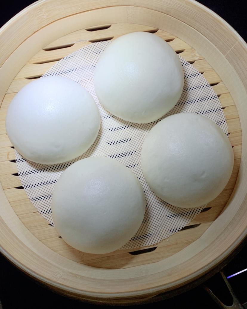 纯手工奶香馒头【无泡打粉，无添加】