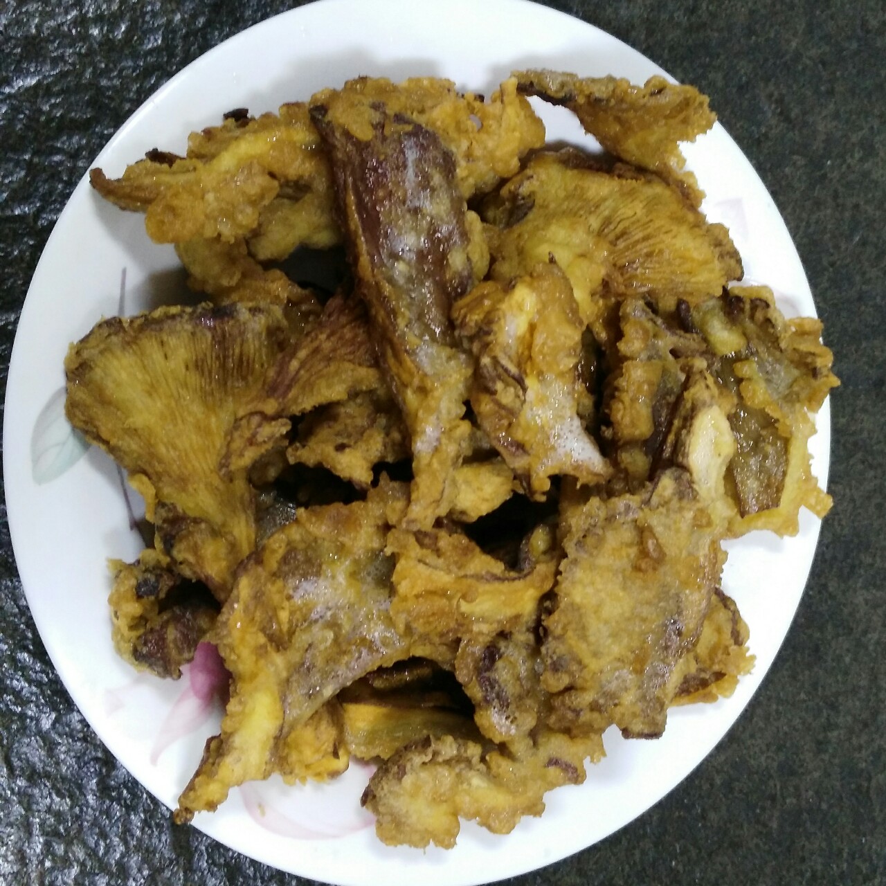 油炸平菇