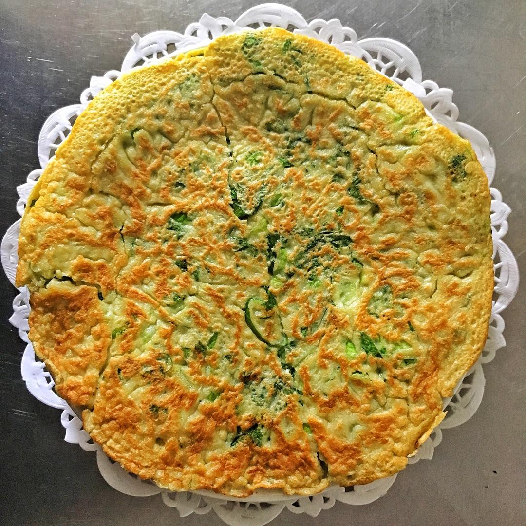 鸡蛋蔬菜饼