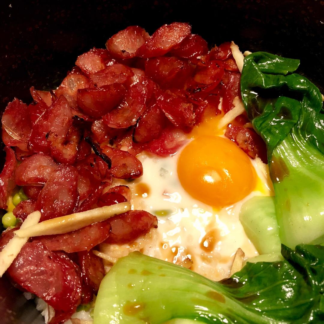 腊味煲仔饭（电饭煲版）