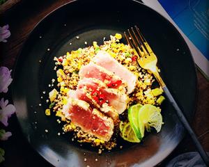 seared tuna 香煎吞拿鱼的做法 步骤8