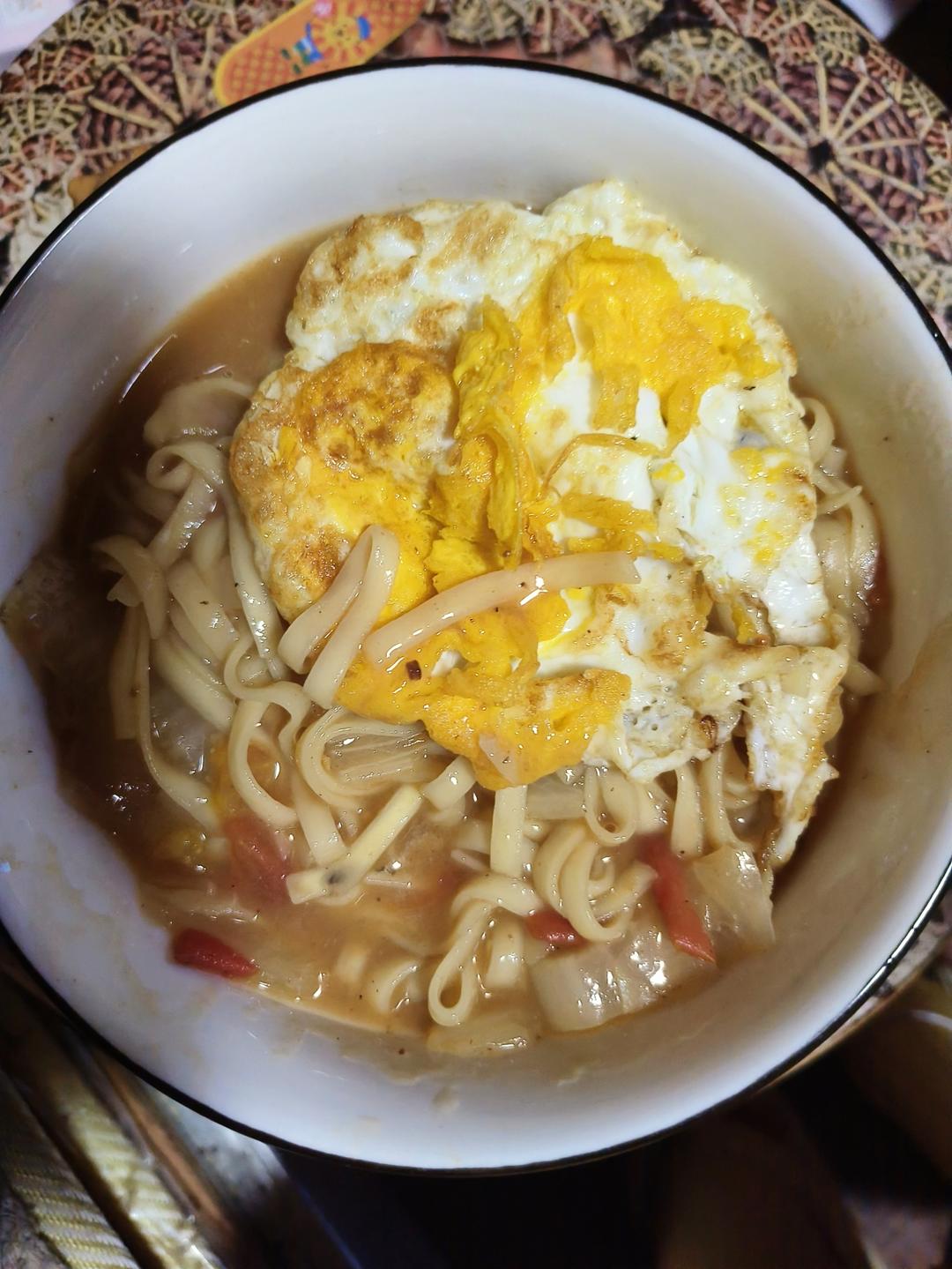 十来分钟做好/番茄鸡蛋面🍜