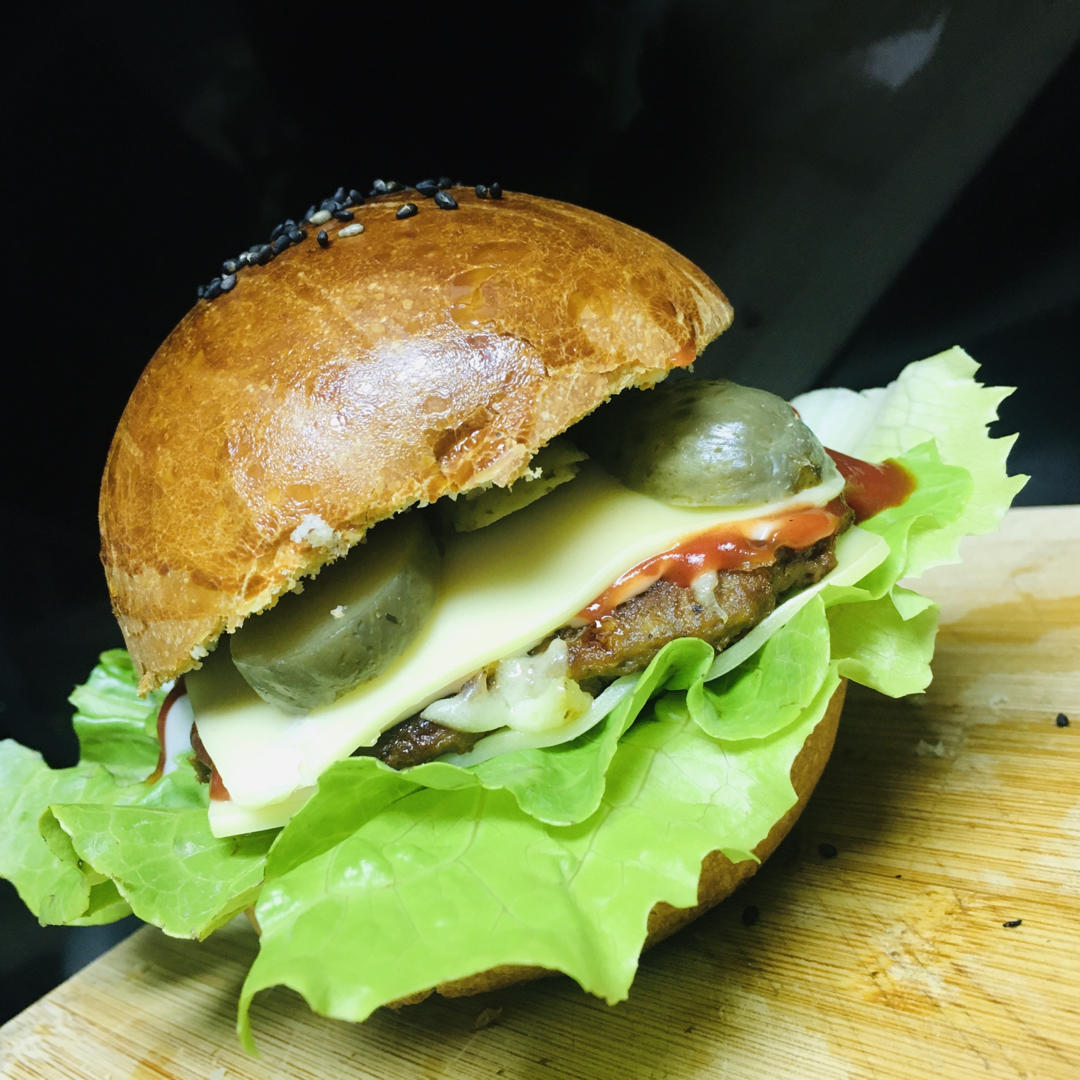 超详细汉堡牛肉饼｜附自制汉堡搭配#Healthymeals#减脂必撸16