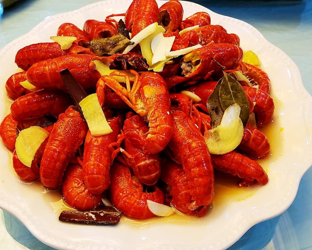 非常非常清新、干净好吃👄“🍋柠檬香糟小龙虾”的做法