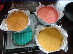 自制彩虹蛋糕的做法 步骤13