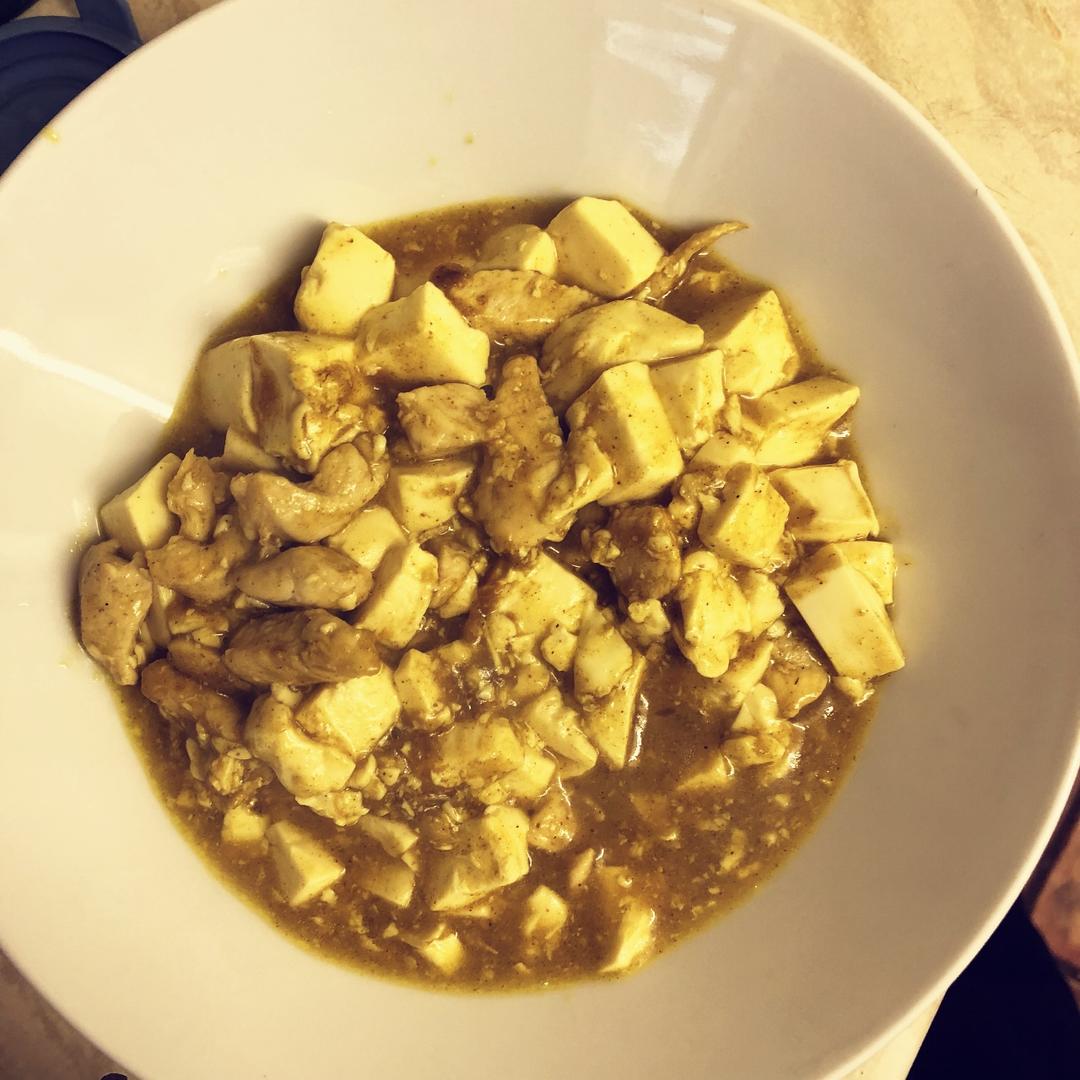 咖喱鸡肉豆腐羹(简易版)