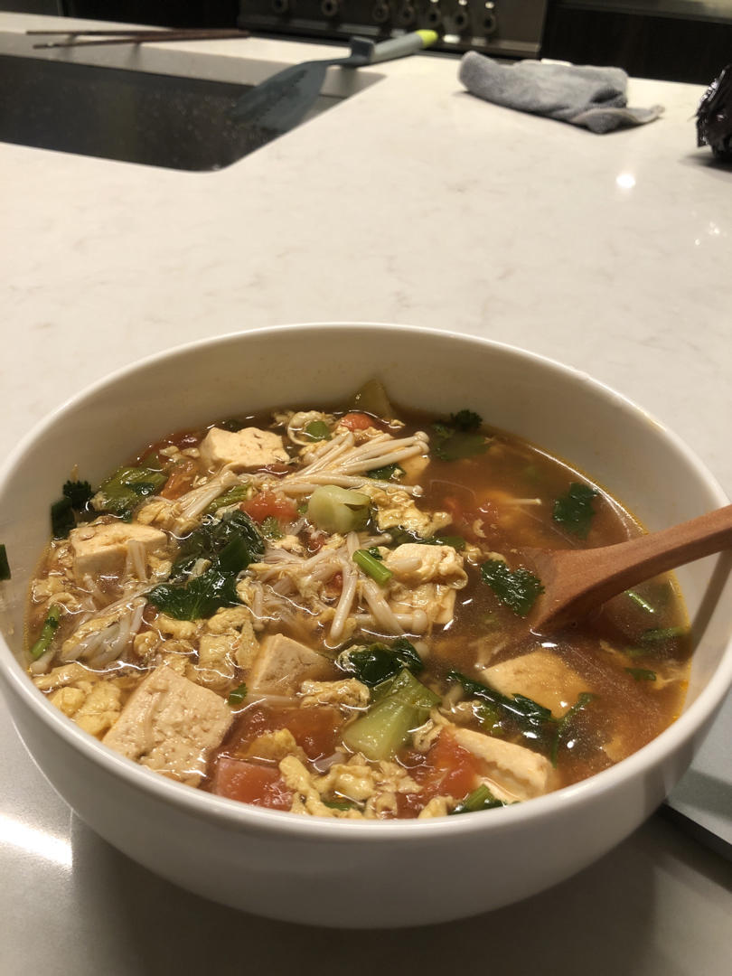 减脂酸辣汤