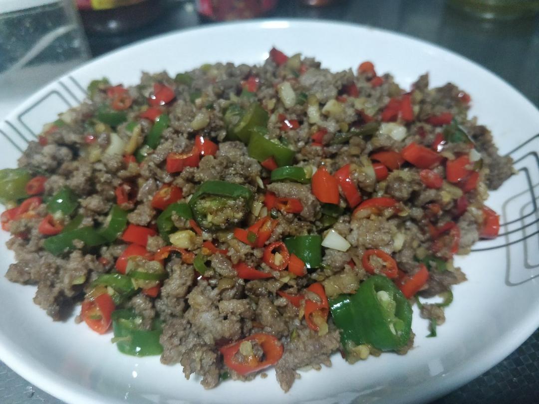 小米辣炒牛肉