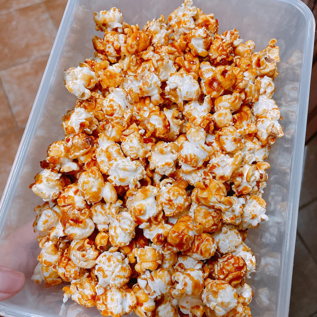 海盐焦糖爆米花（附赠肥美式做法）