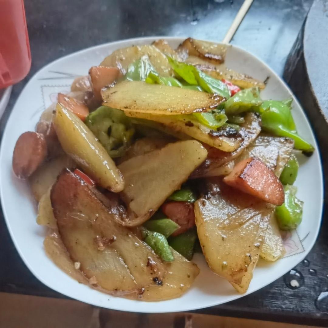 简单又下饭的干锅土豆片｜家常菜🔥