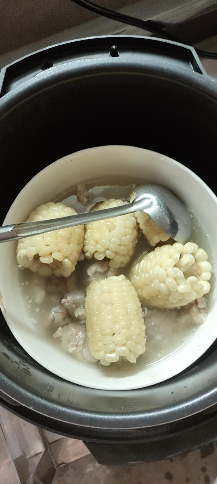 玉米山药排骨汤
