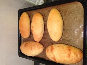 天然酵母肉松面包的做法 步骤9