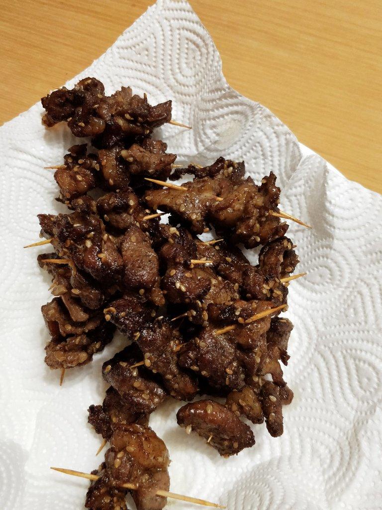 牙签羊肉（烤箱版）