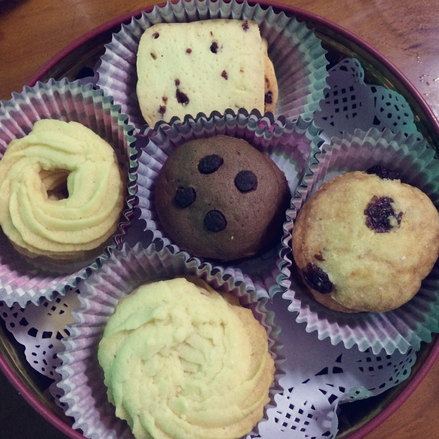 低糖少油版蔓越莓饼干