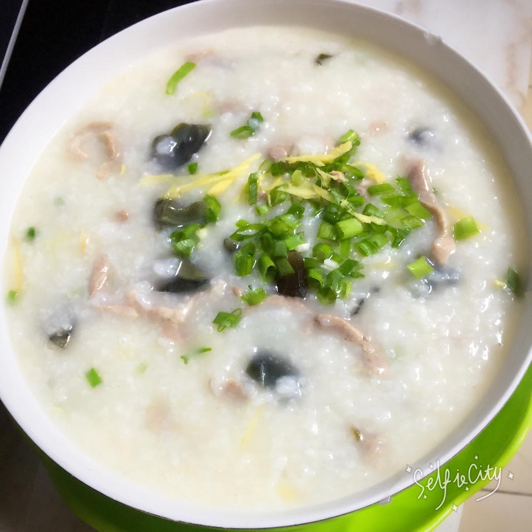 皮蛋瘦肉粥 Pidan & Pork Rice Soup