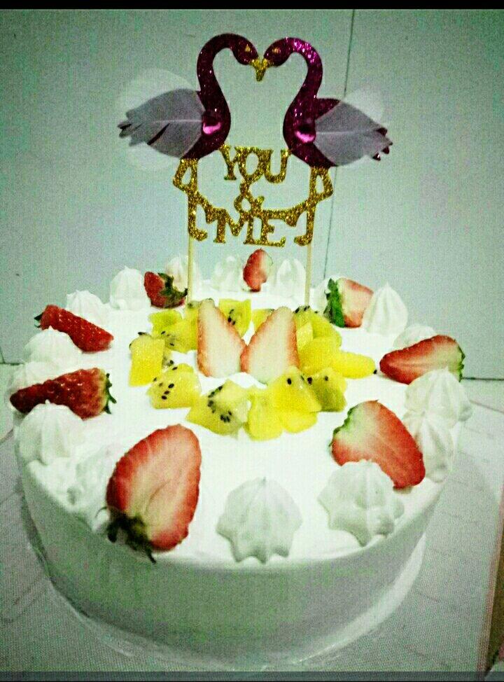 各种简易式水果蛋糕装饰