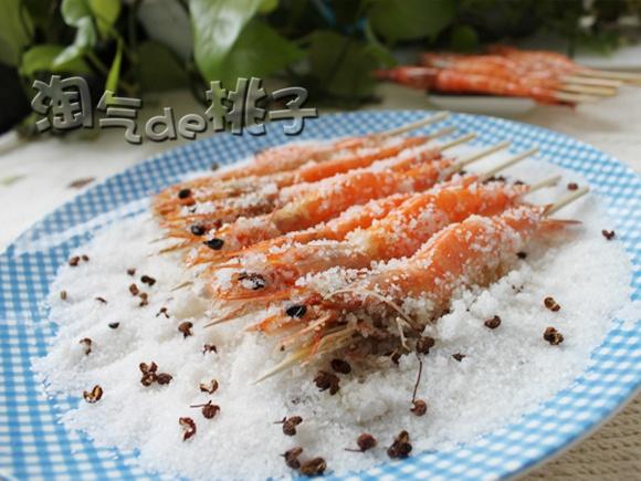黑椒盐焗虾的做法