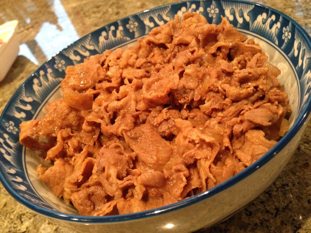 吉野家牛肉饭（牛丼）