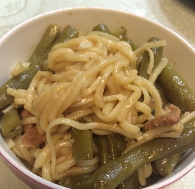 豆角焖面