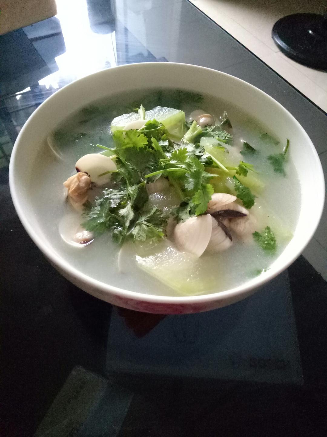 冬瓜白贝汤