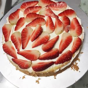 棉花糖草莓奶油蛋糕的做法 步骤2