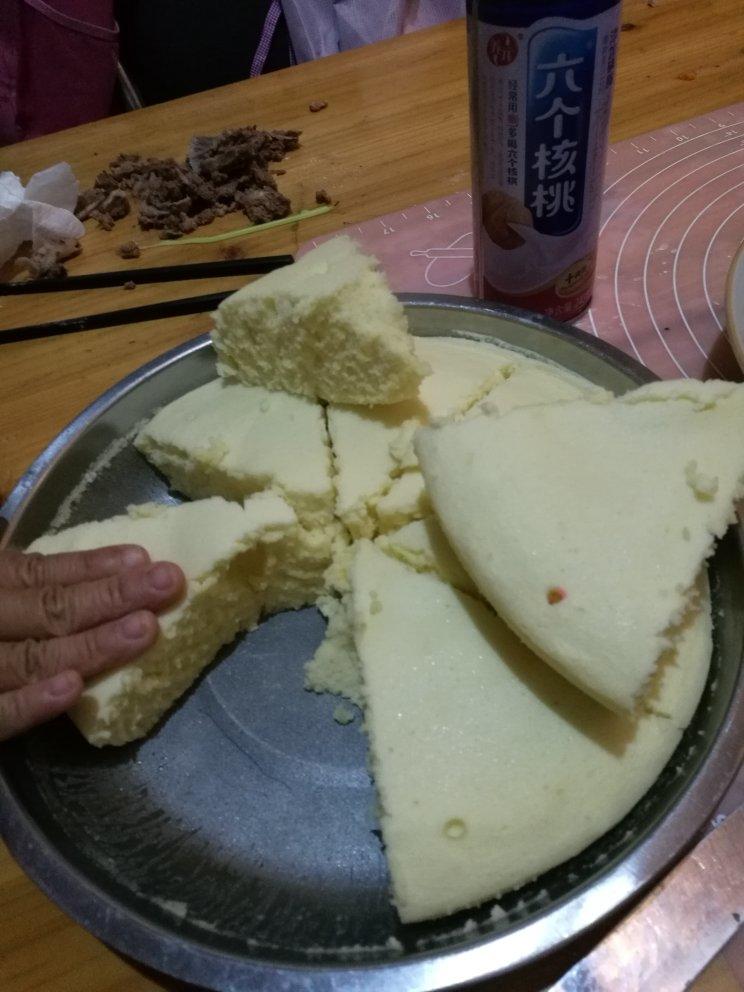 蒸蛋糕/蒸戚风~不上火！小朋友爱吃~