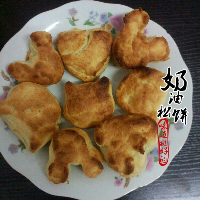 极简奶油松饼/Cream Biscuits（scones）