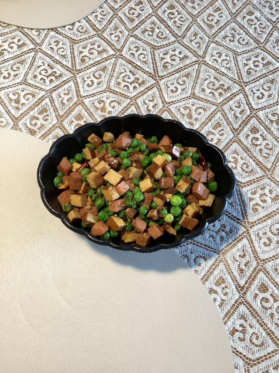 ckzdy做的豌豆炒香干