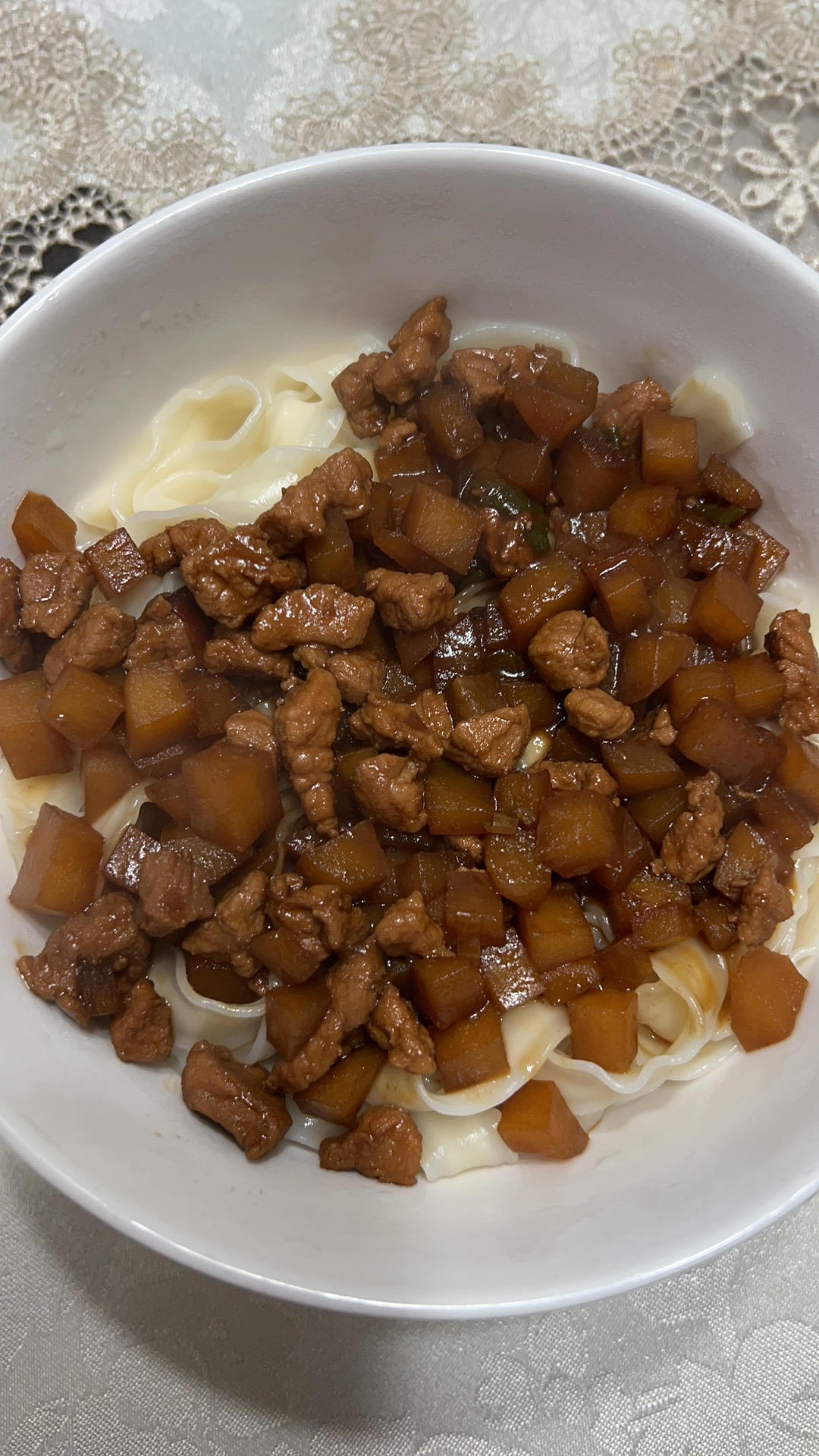 炸酱面（土豆）