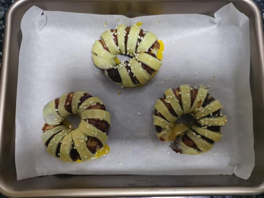 超级简单的红豆沙面包卷