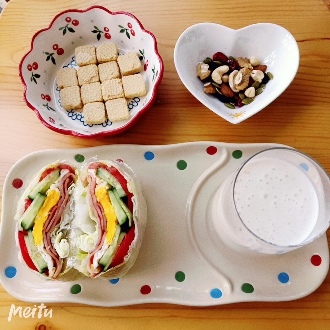 纯奶手撕吐司的做法 步骤1