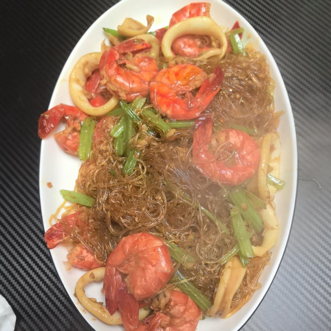 海皇粉丝煲(鲜虾粉丝煲)