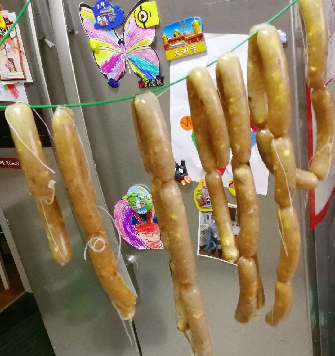 Q弹多汁的自制台式脆皮肠——绝对秒杀市售