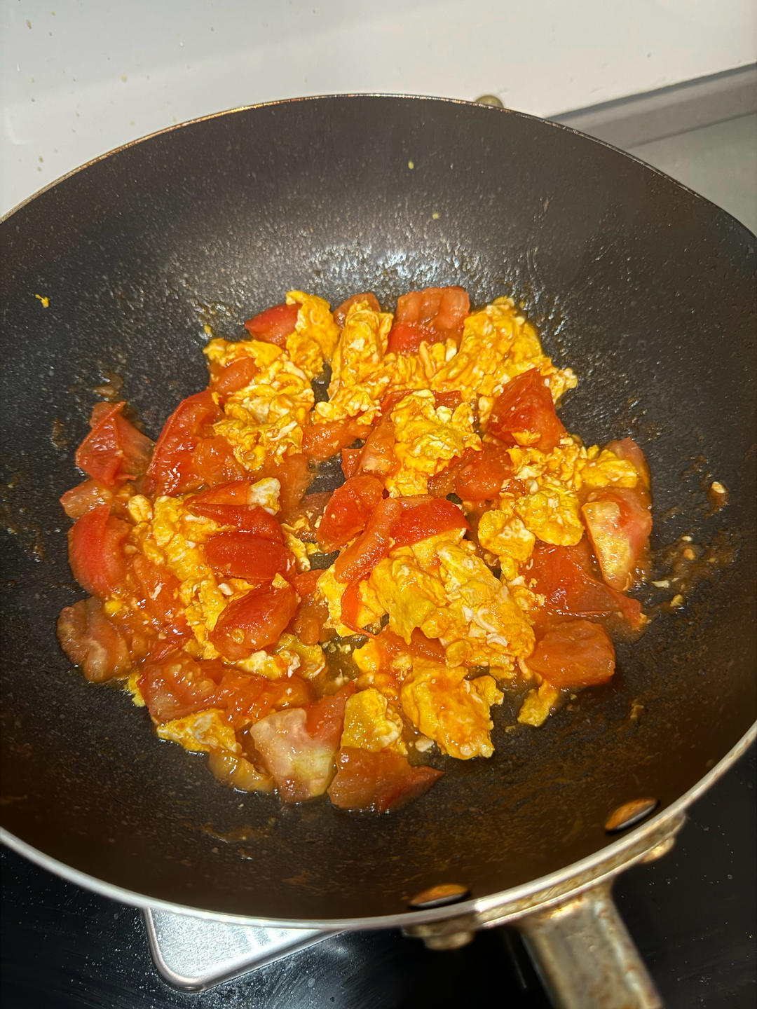 孩子最爱的（适合拌饭）的番茄炒蛋