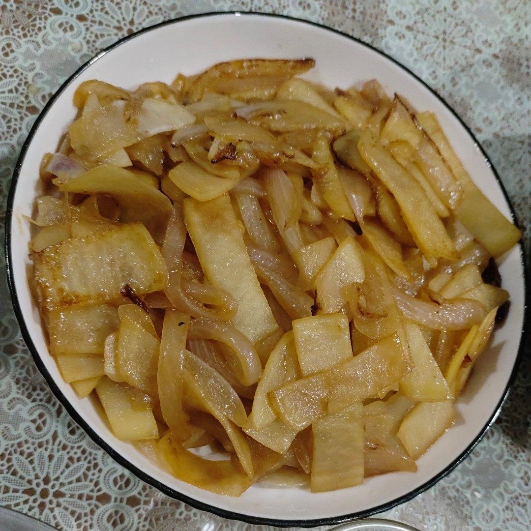 红烧土豆片