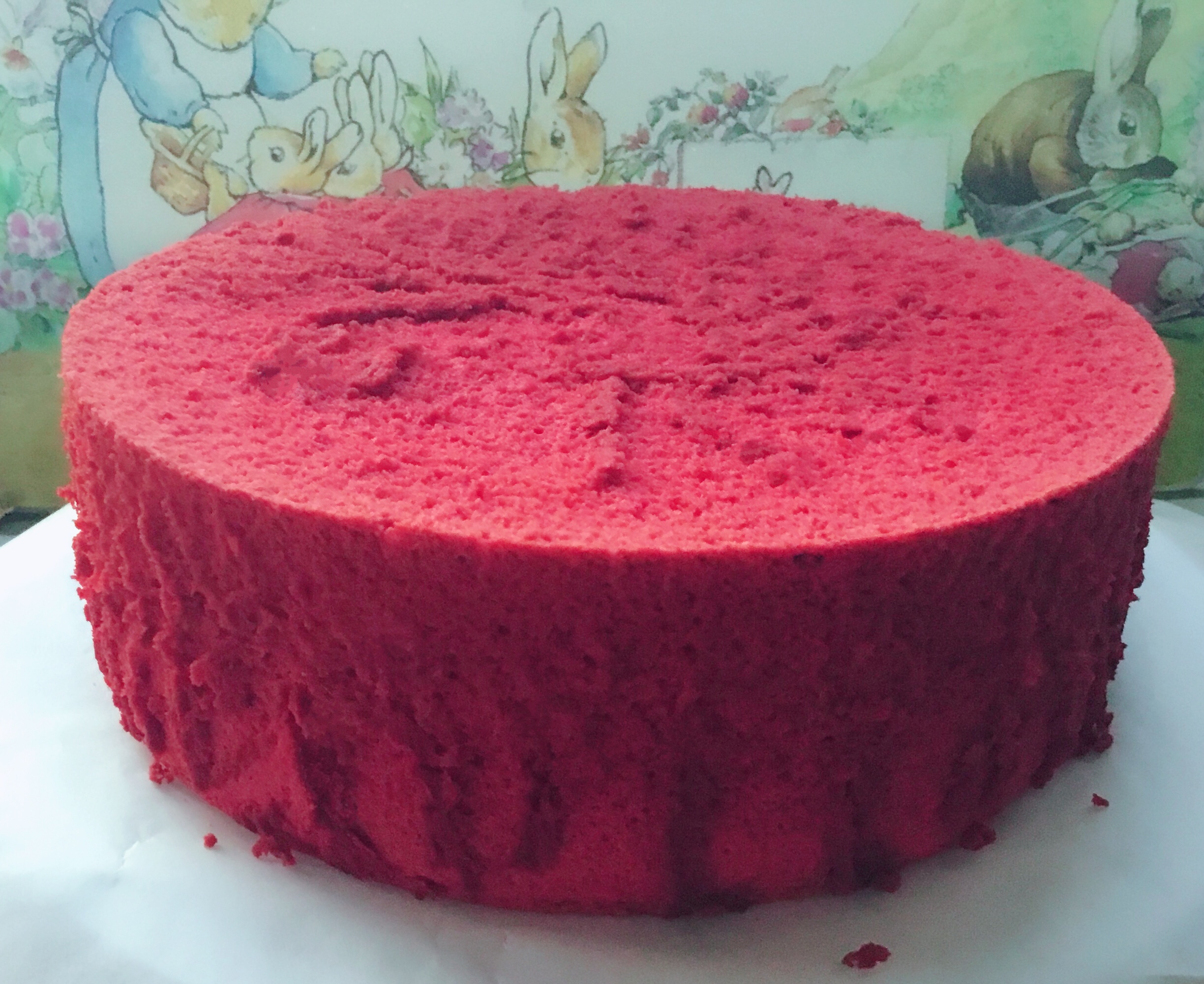 红丝绒8寸戚风蛋糕的做法