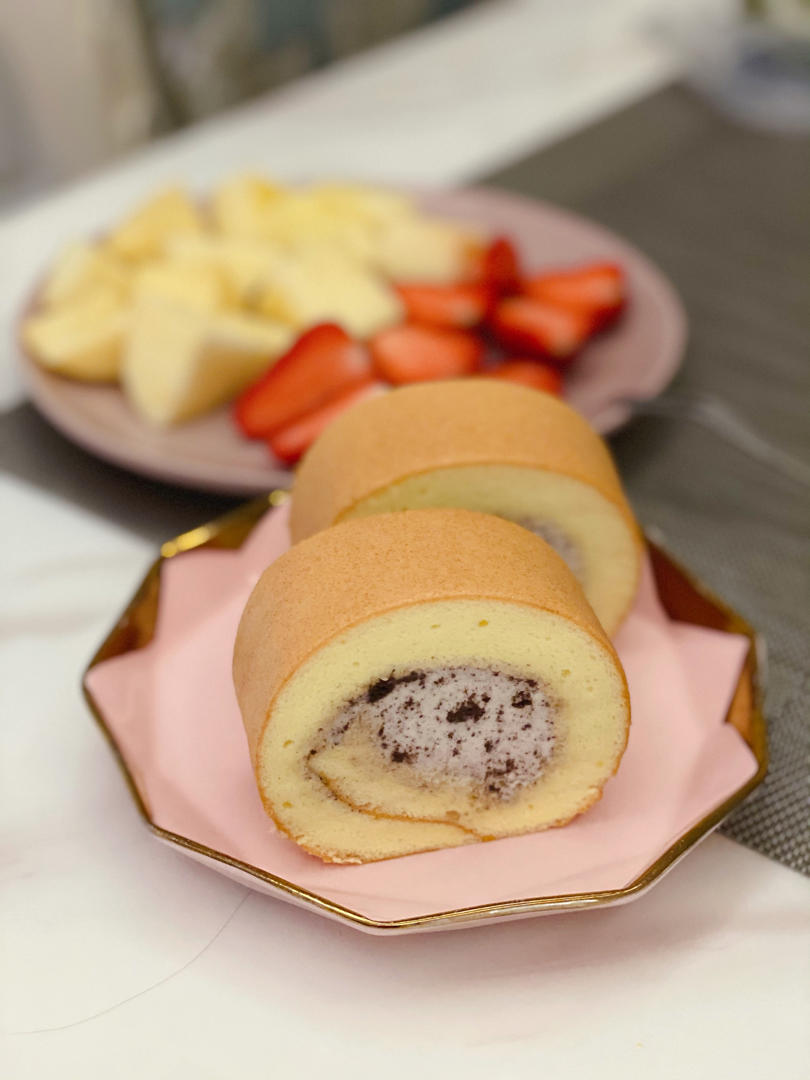 不会裂的原味戚风蛋糕卷～0基础～保姆级～不藏私系列(三)(附带网红抱抱卷做法)