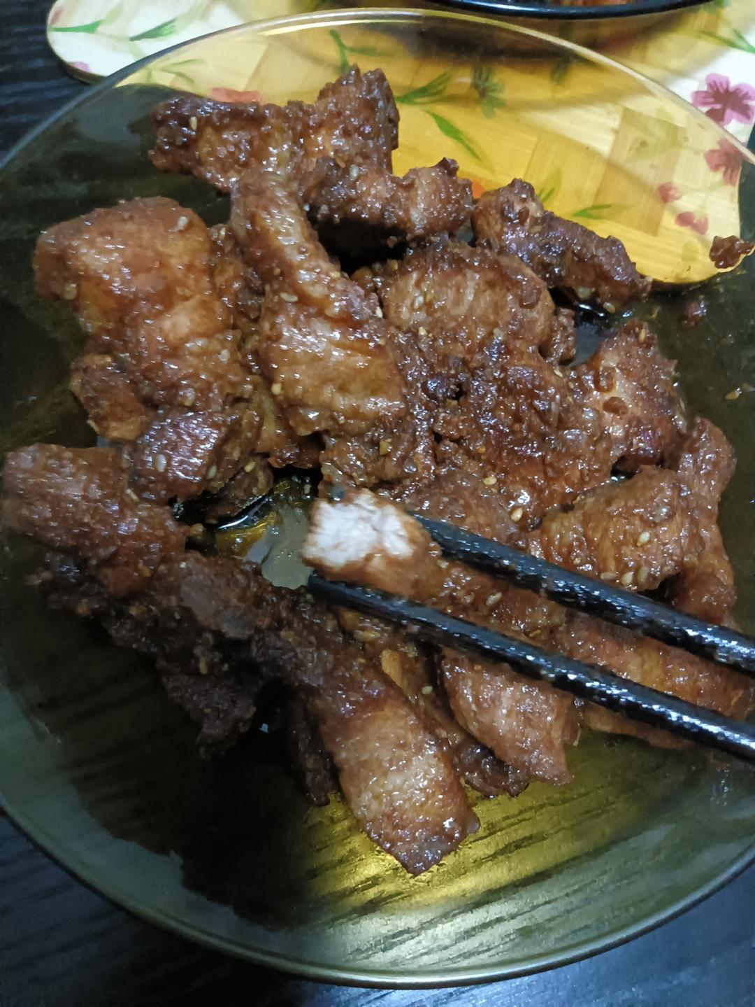 香煎五花肉