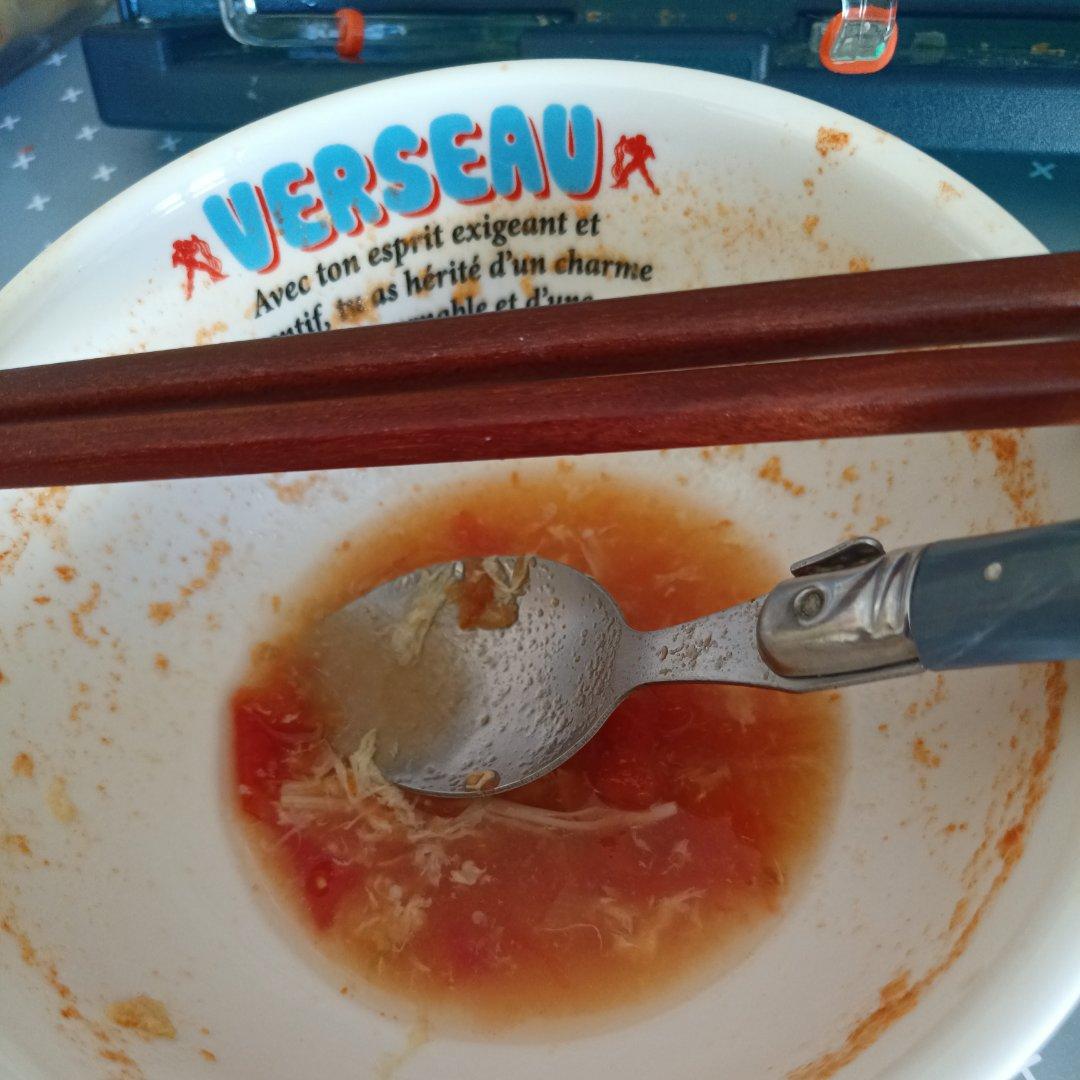 颜值与美味并存的番茄蛋花汤