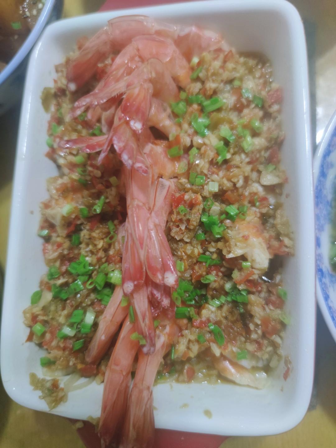 蒜蓉粉丝开背虾