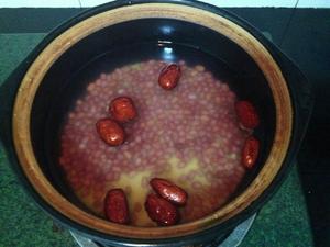 番茄小麦面饼&小米红豆红枣粥的做法 步骤3