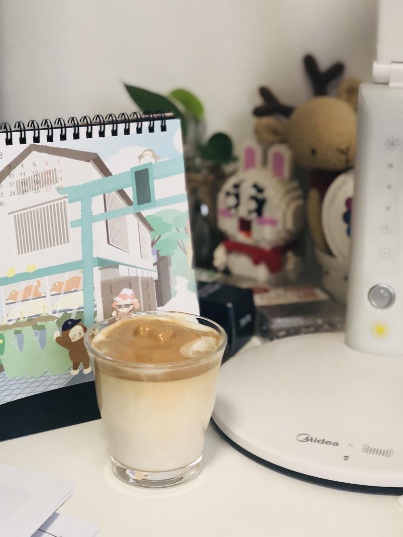 超快的韩国dalgona400次咖啡，只需15秒