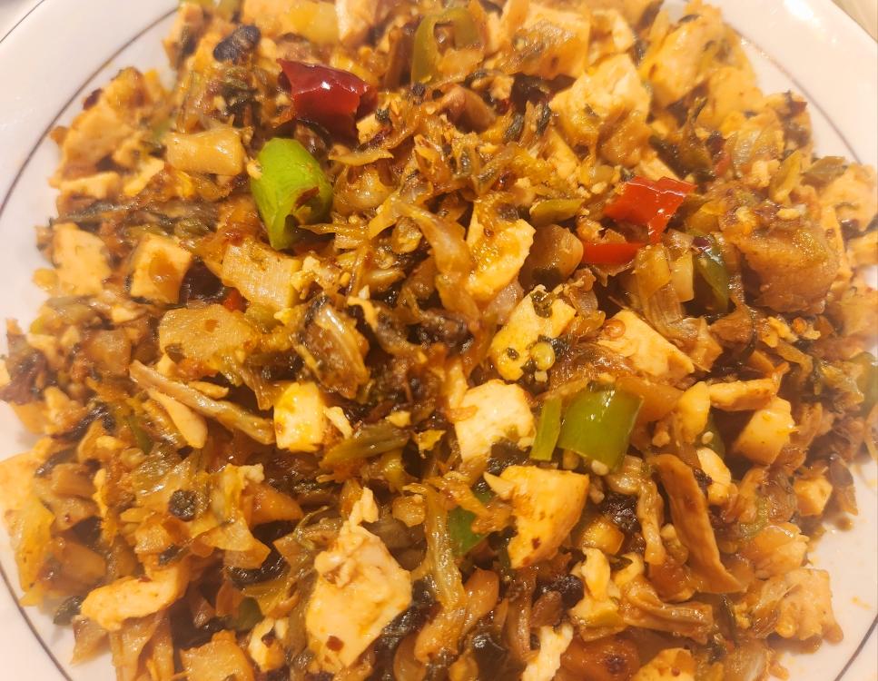 酸菜肉末（香辣下饭）