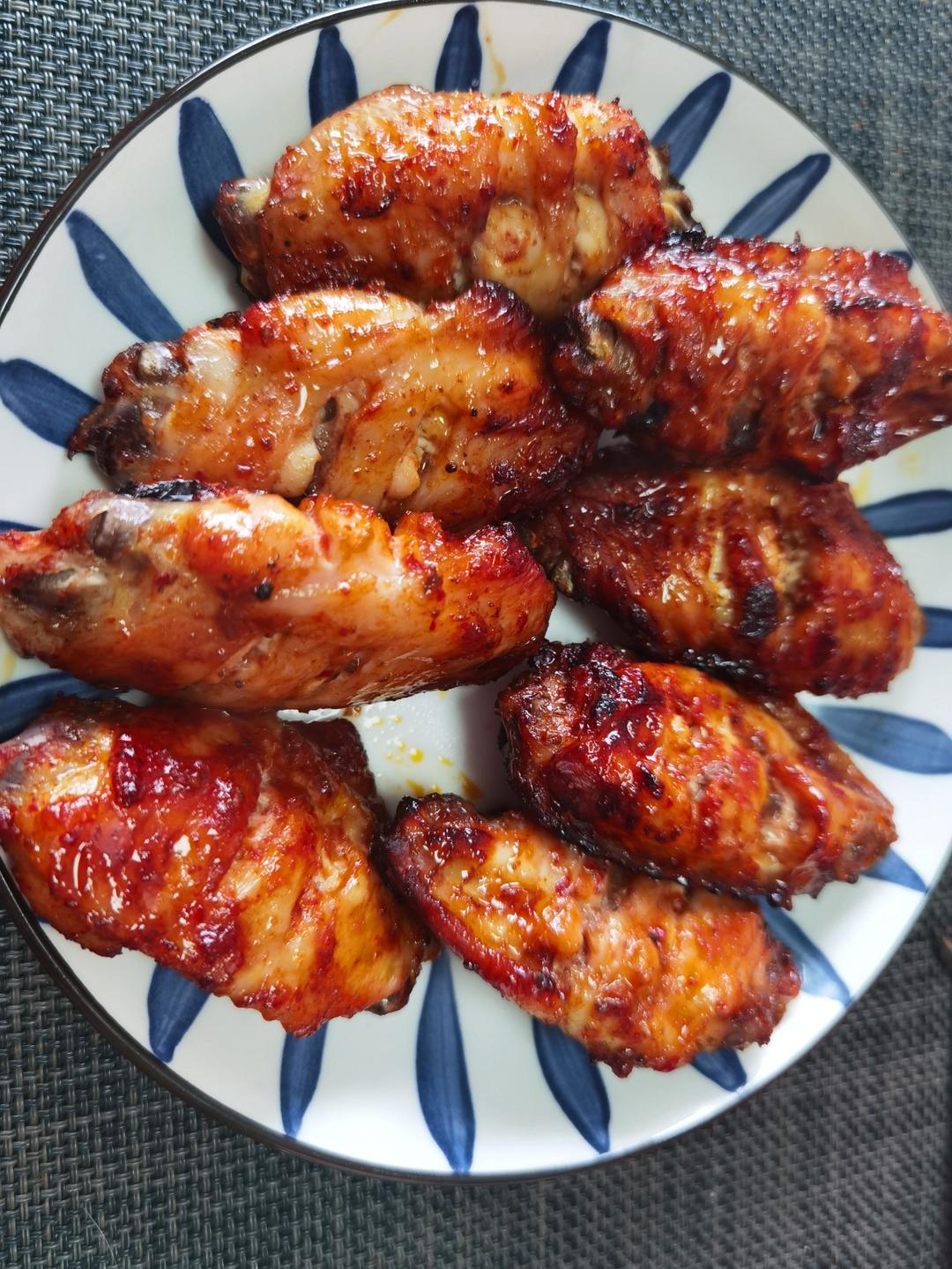 无油！空气炸锅烤鸡翅