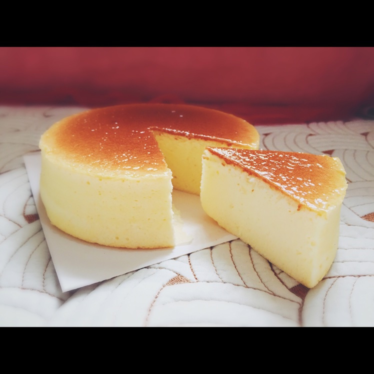 慕七每天都忘记吃药做的6寸轻乳酪蛋糕芝士蛋糕